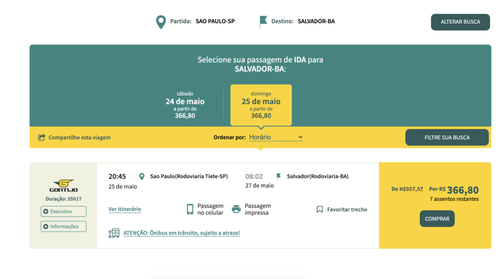 Festejos juninos no Nordeste? Antecipe a compra da sua passagem com a Gontijo e viaje com até 63% de desconto! 2 Gontijo