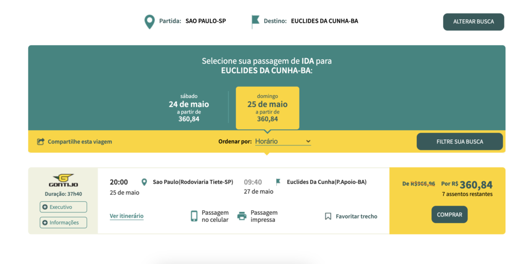 Festejos juninos no Nordeste? Antecipe a compra da sua passagem com a Gontijo e viaje com até 63% de desconto! 4 Gontijo