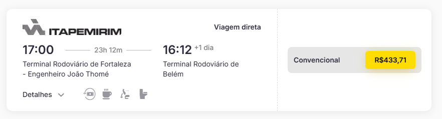 Viação Nova Itapemirim/Suzantur divulga a data de início das novas linhas entre Guarapari (ES) - Ouro Preto (MG) e Fortaleza (CE) - Belém (PA) 1 image 1