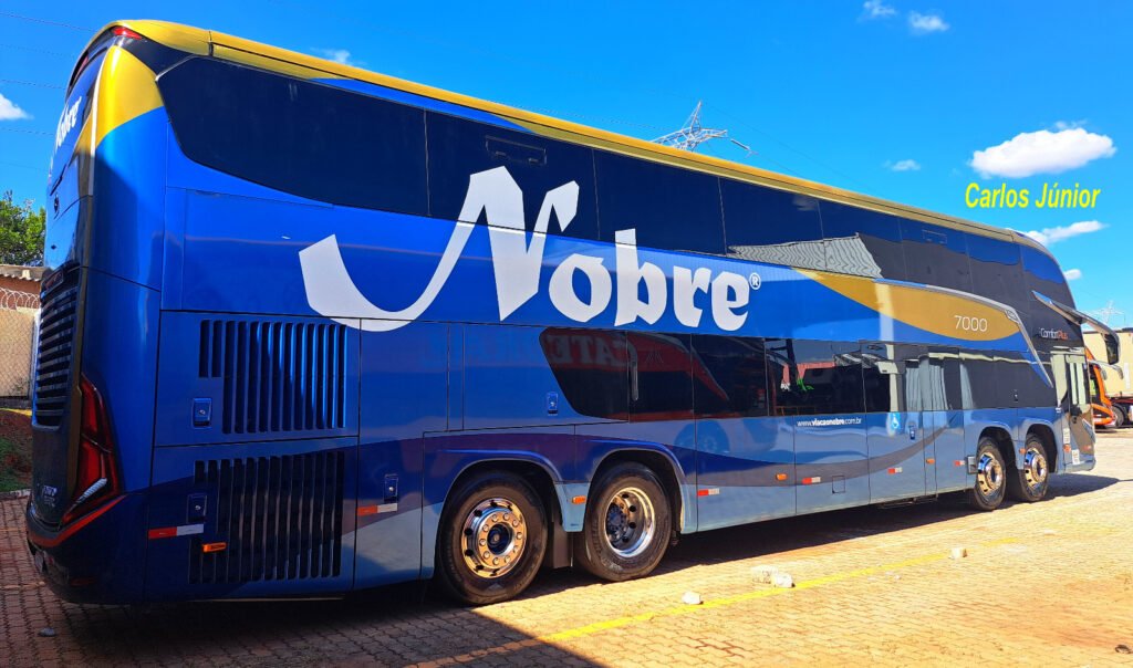 Viação Nobre eleva padrão do transporte rodoviário com novo ônibus Paradiso G8 Double Decker 1 Viação Nobre