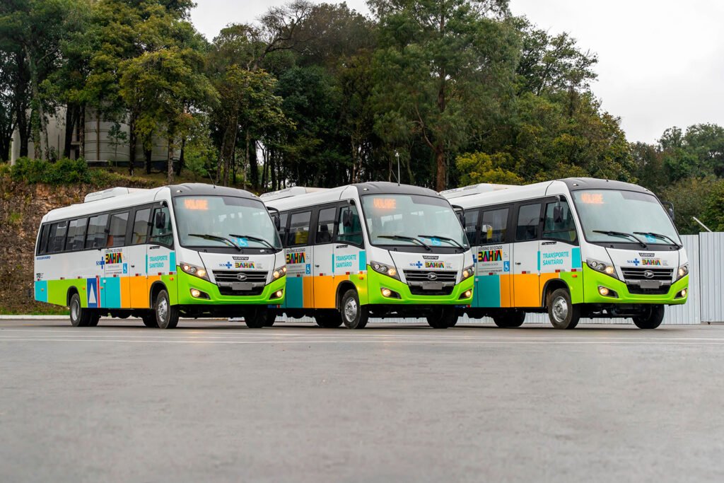 Volare entrega 59 micro-ônibus Attack 9 para fortalecer a Saúde Pública da Bahia 8 Volare
