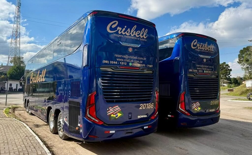 Crisbell amplia frota com dois novos Paradiso G8 e se torna a maior operadora do modelo no Maranhão 2 Crisbell