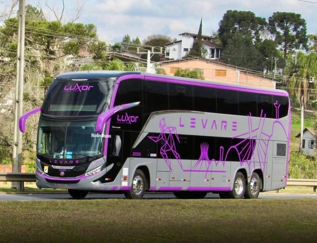 Levare Transportes expande frota com quatro novos ônibus Paradiso G8 100% Cama 1 Levare