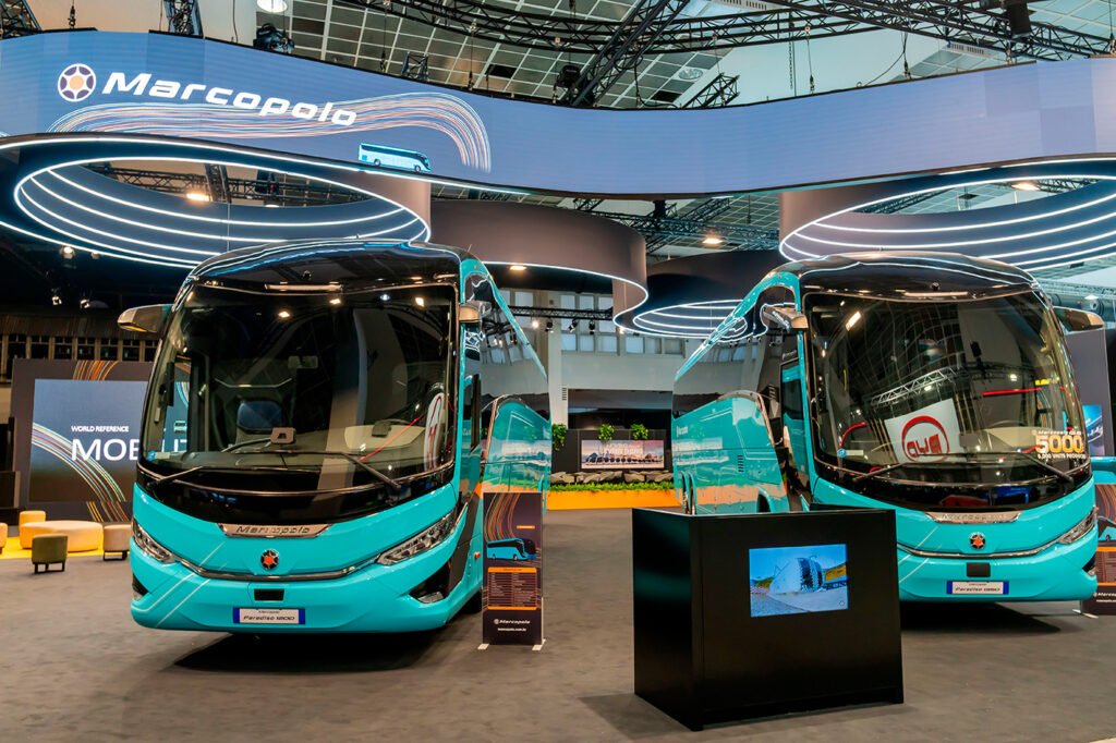 Marcopolo encerra participação na Busworld Europa 2025 com destaque internacional e anúncio de expansão no mercado europeu 1 Marcopolo