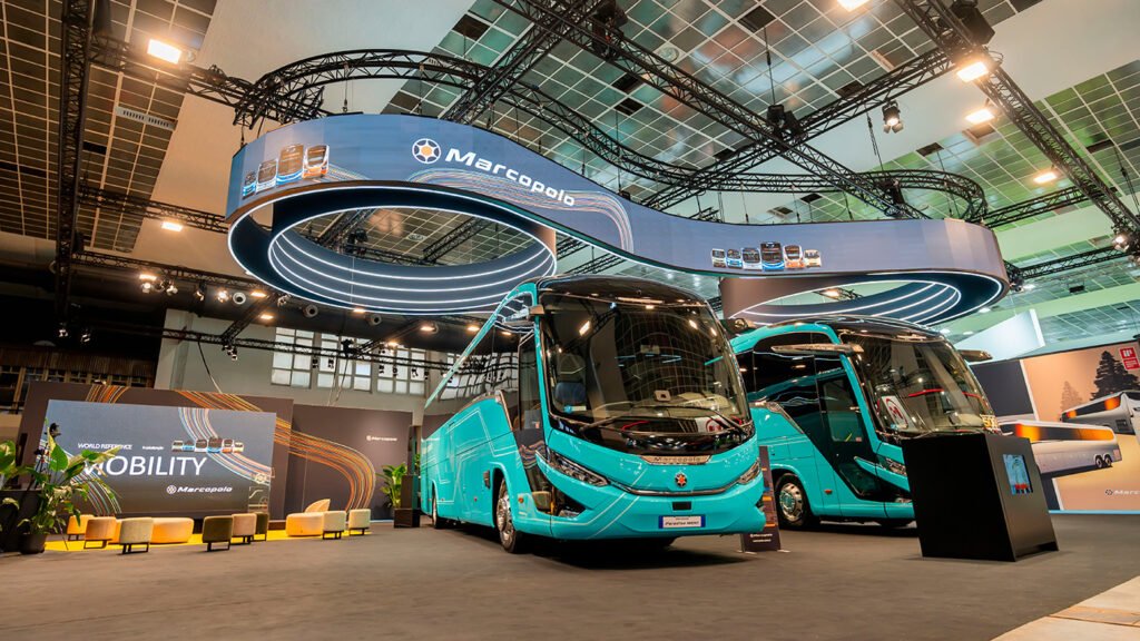 Marcopolo encerra participação na Busworld Europa 2025 com destaque internacional e anúncio de expansão no mercado europeu 2 Marcopolo