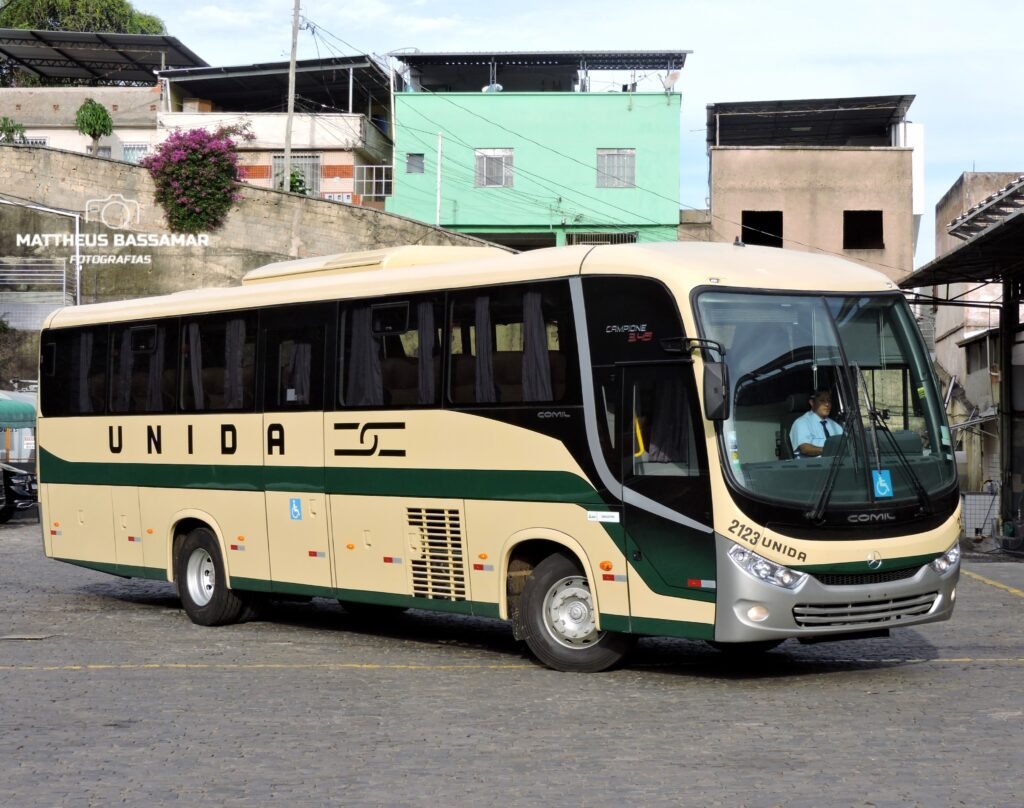 Unida Mansur & Filhos moderniza frota com novo Comil Campione 3.45 1 Unida