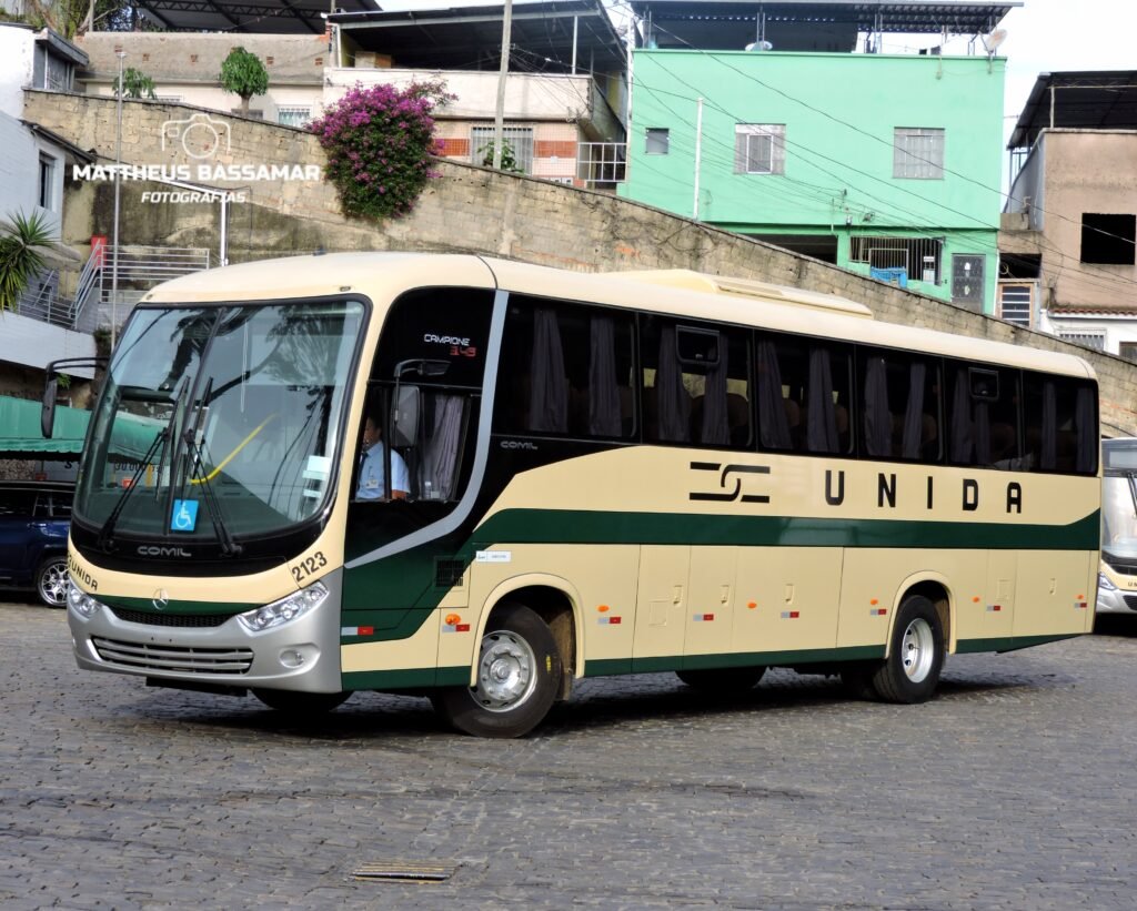 Unida Mansur & Filhos moderniza frota com novo Comil Campione 3.45 5 Unida