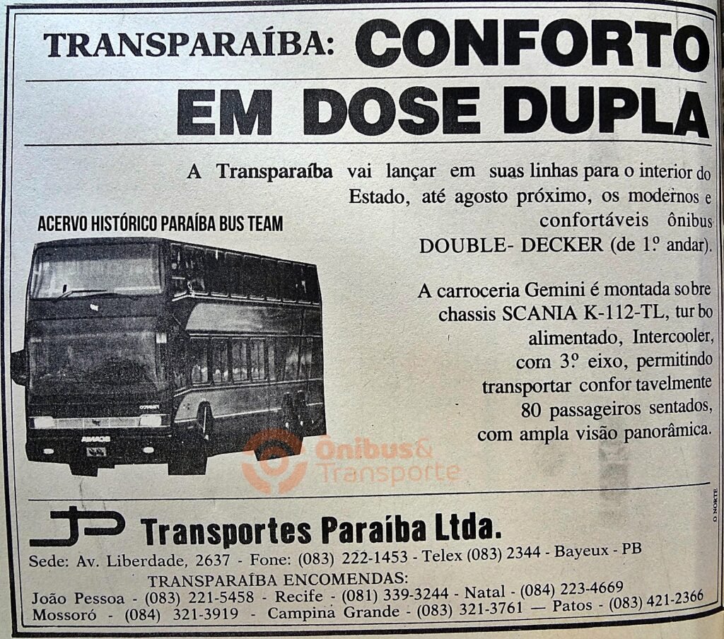 TransPARAÍBA: a saudade sobre rodas que marcou o transporte intermunicipal da Paraíba 4 TransParaíba