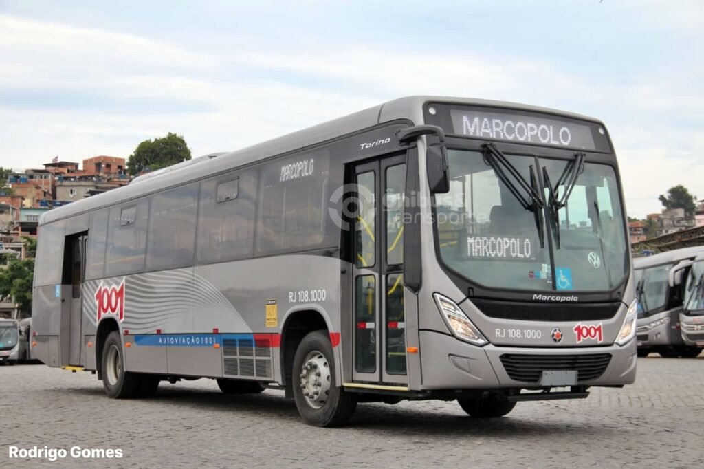 Auto Viação 1001 renova frota com 33 Marcopolo Torino sobre chassis Volkswagen automáticos; conheça os novos ônibus 9 Auto Viação 1001
