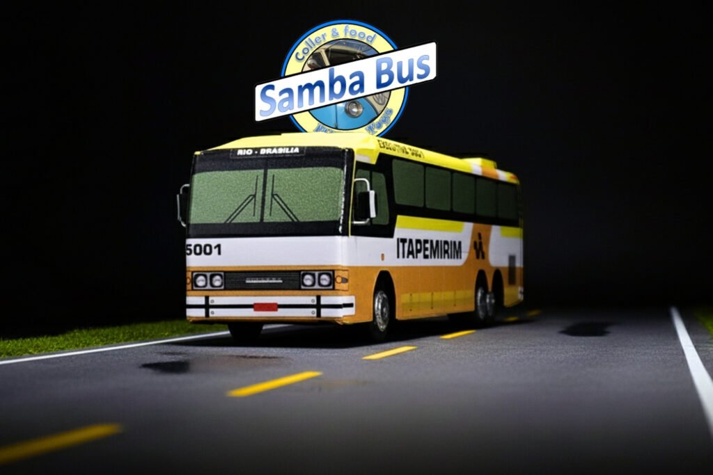 miniaturas de ônibus