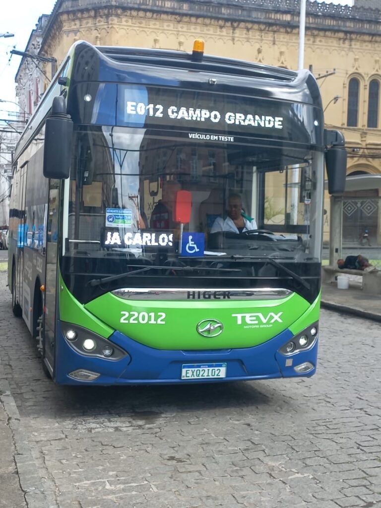 Semob inicia testes com ônibus elétrico em linha experimental no Centro Histórico de Salvador nesta sexta (31) 1 ônibus elétrico Salvador