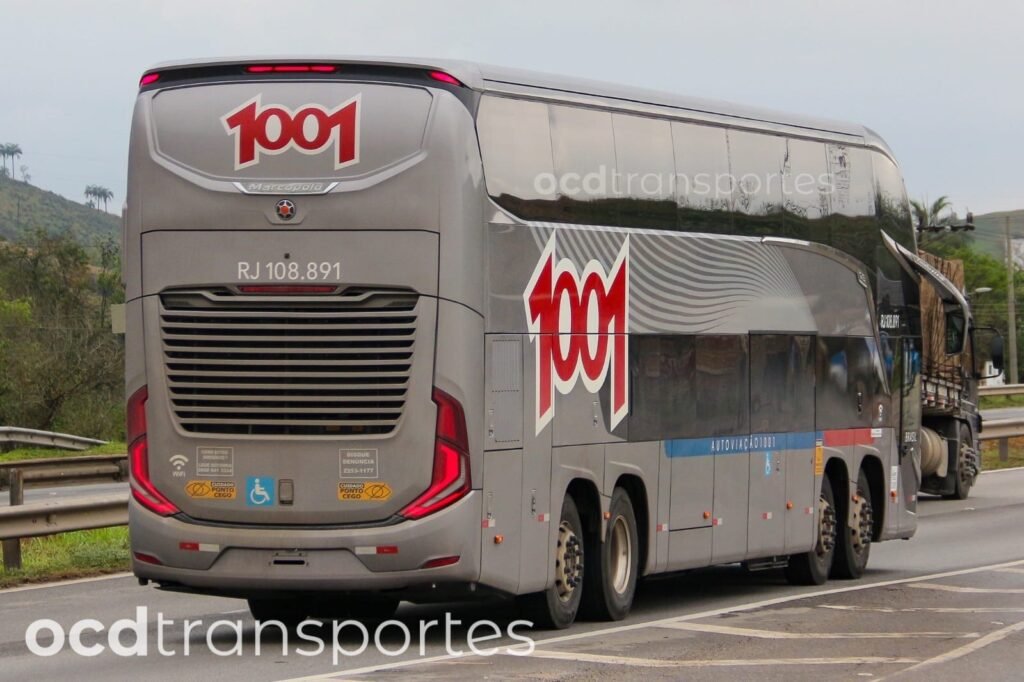 Auto Viação 1001 segue recebendo seus novos Marcopolo Paradiso G8 1800 Double Decker 1 Auto Viação 1001