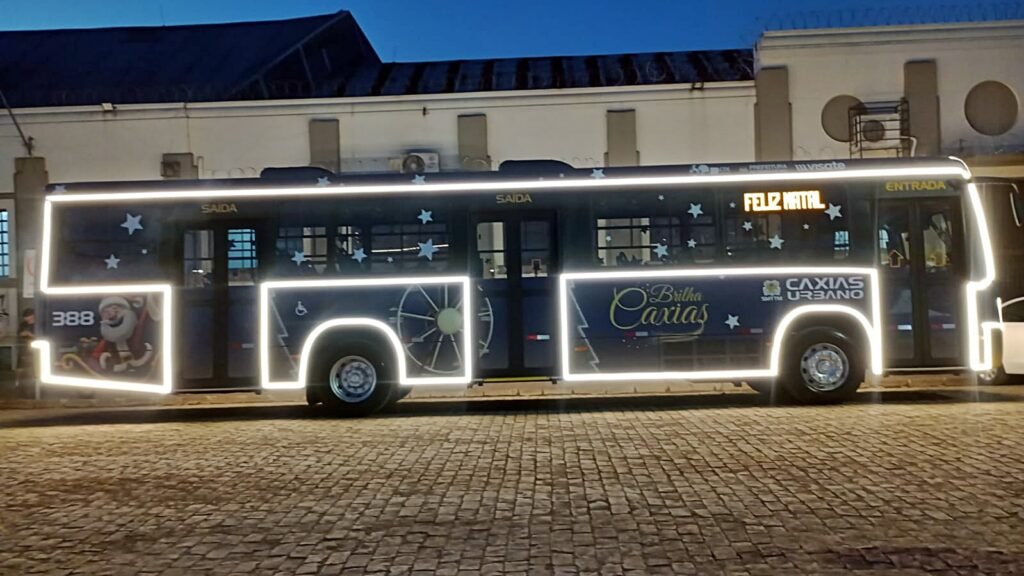 Visate lança Ônibus Iluminado que irá percorrer bairros de Caxias do Sul durante o Brilha Caxias 2025 2 Visate