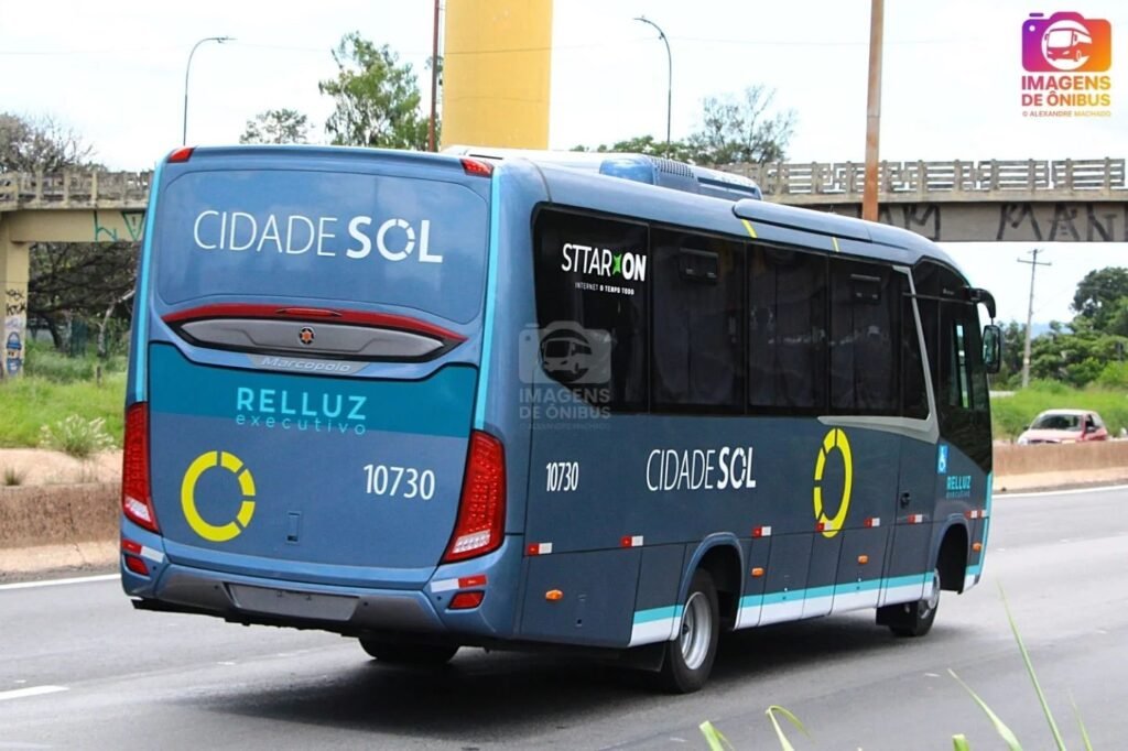 Cidade Sol reforça frota com novos micro-ônibus Marcopolo Senior 2 Cidade Sol