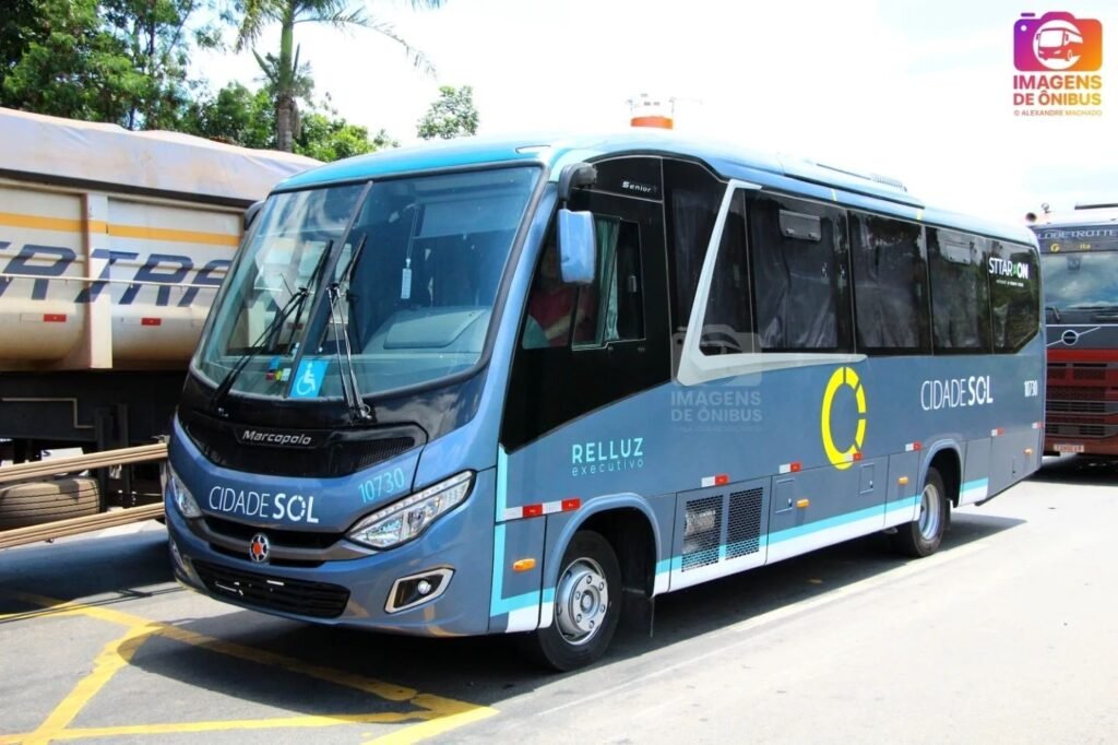 Cidade Sol reforça frota com novos micro-ônibus Marcopolo Senior 3 Cidade Sol