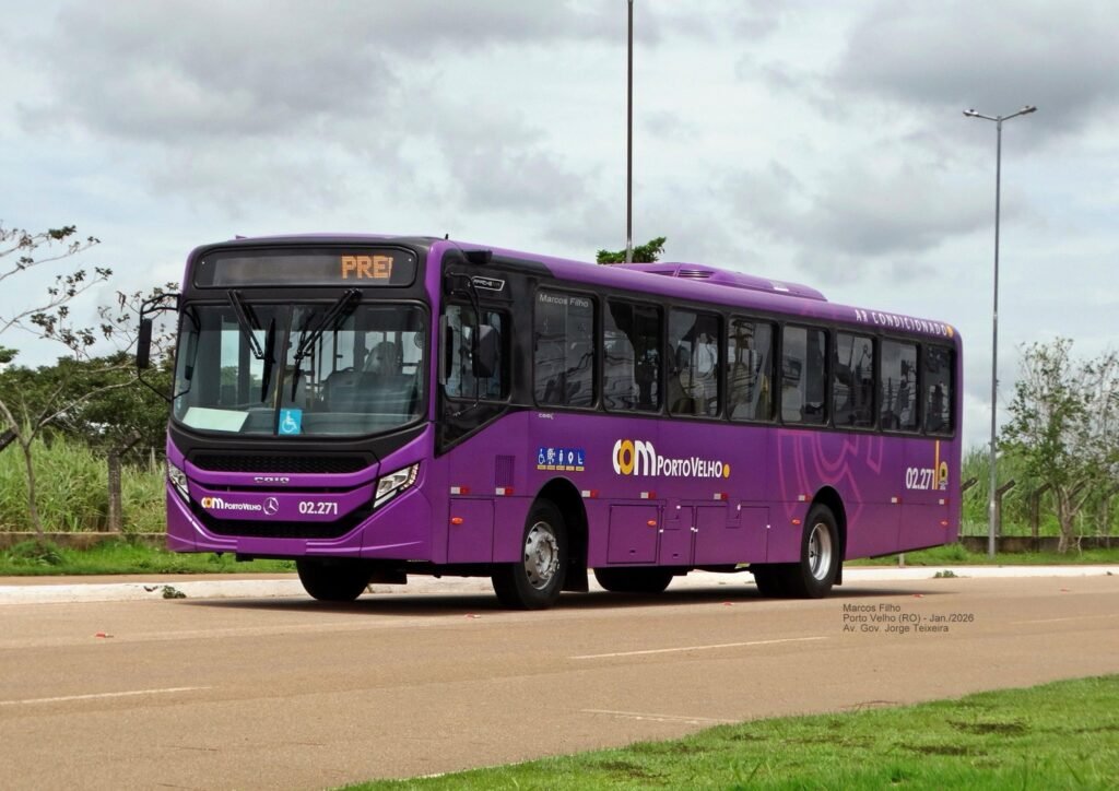 JTP Transportes renova a frota com mais de 50 ônibus Caio Apache VIP V em Porto Velho 11 JTP Transportes