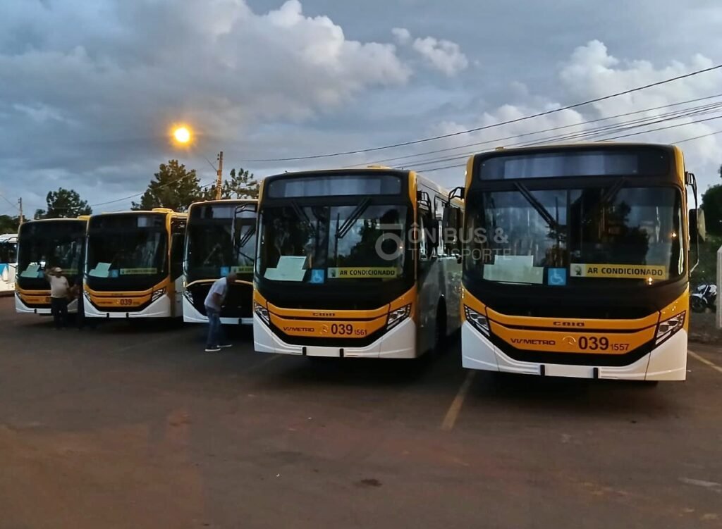 Via Metro reforça frota com novo lote de ônibus Caio Apache VIP V com tecnologia Euro 6 3 Via Metro