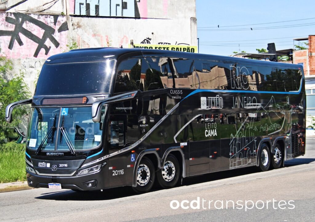 Conheça os ônibus temáticos da Expresso União que homenageiam Rio de Janeiro, Vitória e Distrito Federal 1 Expresso União