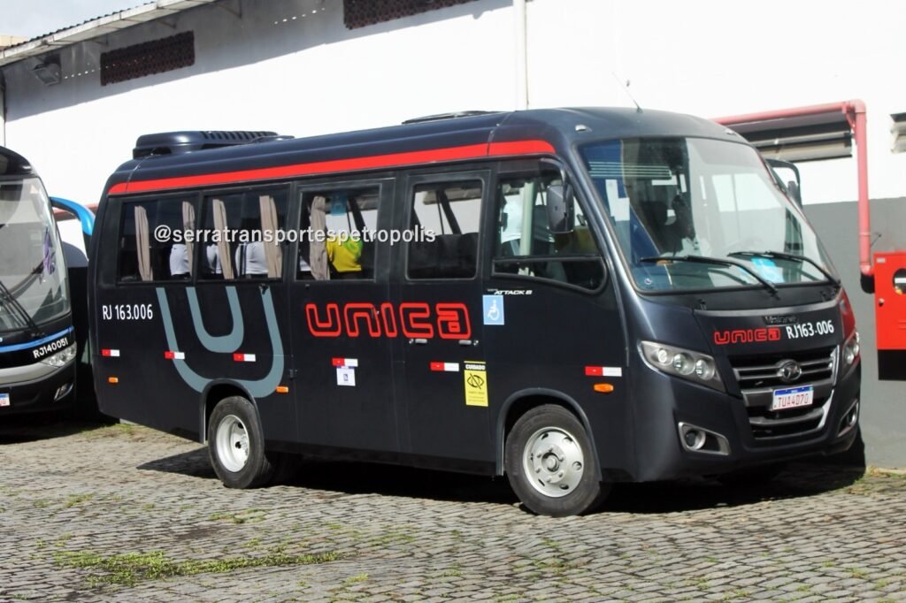 Transportes Única Petrópolis reforça frota com micro-ônibus Volare Attack 8 2 Transportes Única Petrópolis
