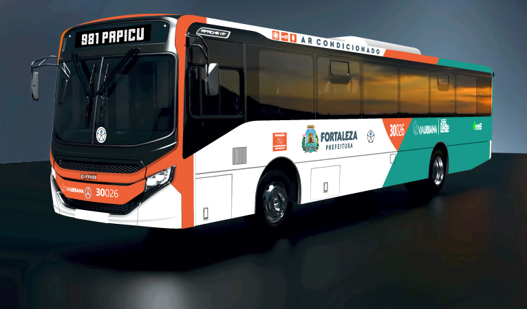 Fortaleza recebe mais de 20 ônibus novos e lança novo layout 3 Fortaleza