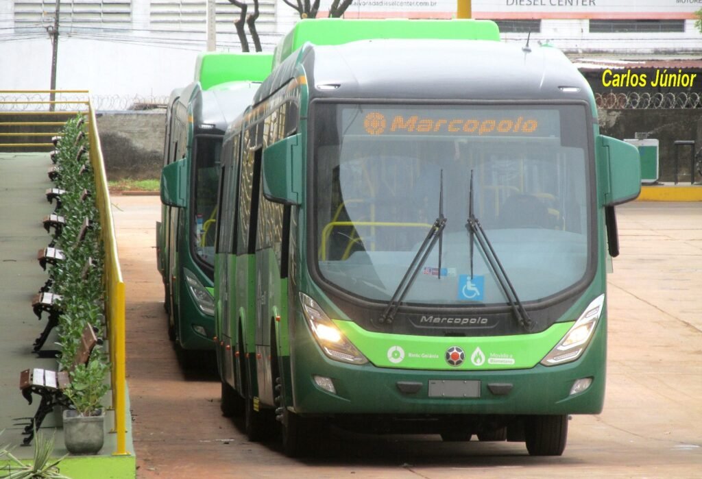 Ônibus a biometano começam a chegar para o BRT Leste-Oeste em Goiânia e marcam nova fase da RMTC 1 Goiânia