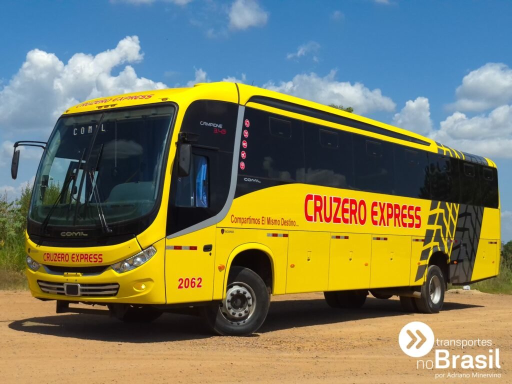Cruzero Express reforça frota com novos ônibus Comil Campione 3.45 sobre chassi Scania F310 3 Cruzeiro Express