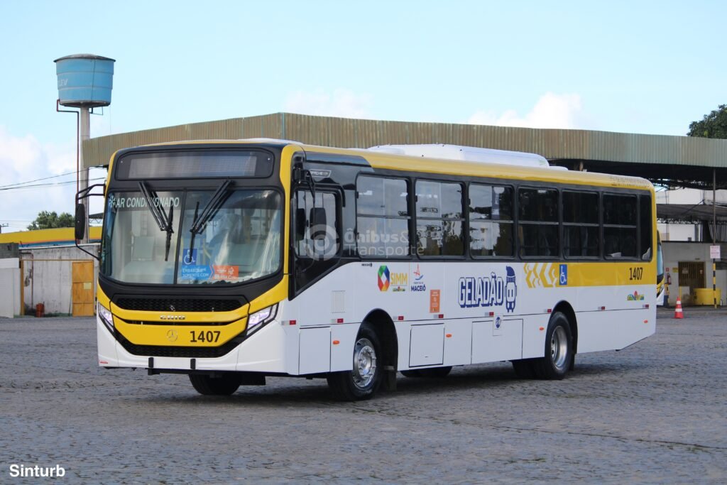 Após 12 anos, ônibus 0 km Caio voltam às ruas de Maceió com modelo Apache VIP V 4 Maceió