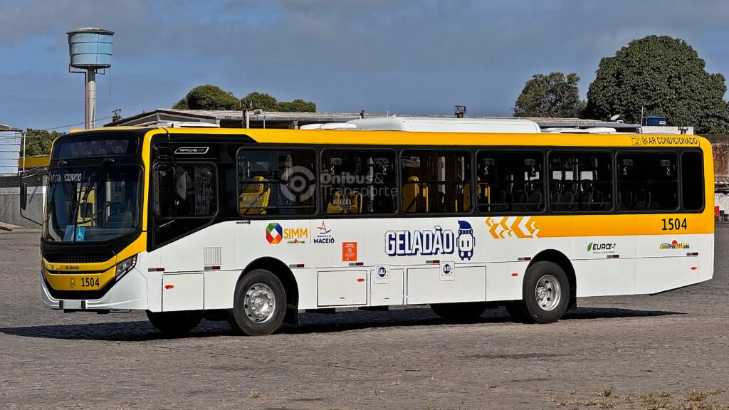 Maceió investe em ônibus Euro 6 e avança na sustentabilidade do transporte coletivo 1 Maceió