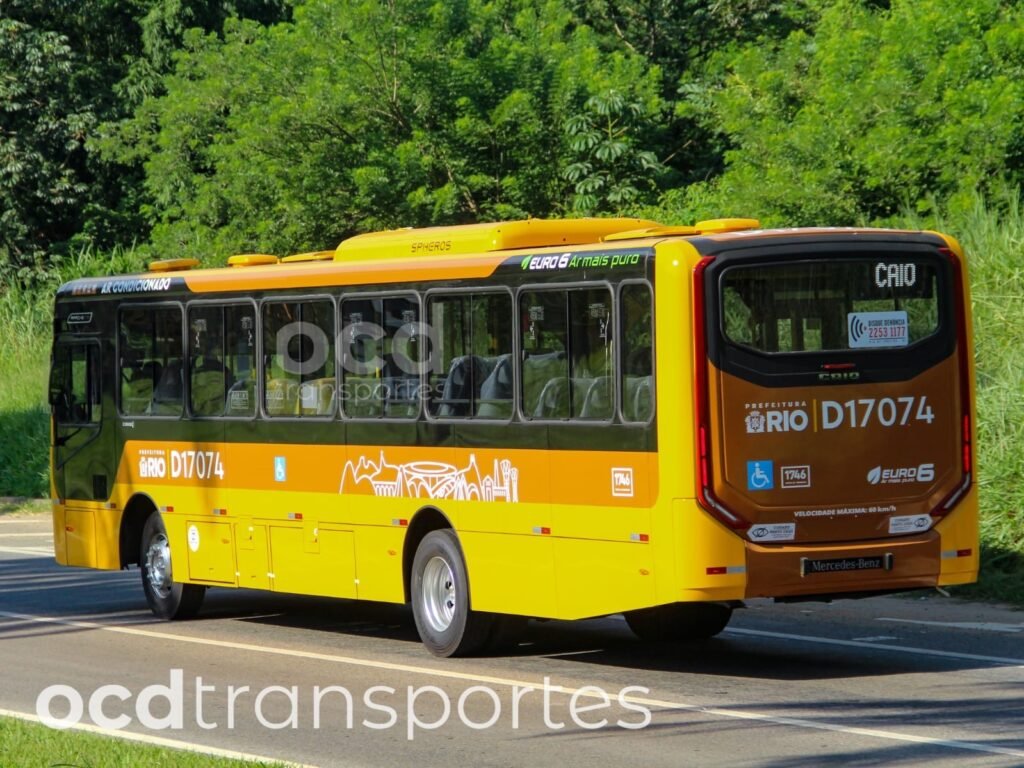 Auto Viação Palmares recebe 3 novos ônibus Caio Apache Vip V e inicia renovação com nova pintura padrão no Rio 1 Auto Viação Palmares
