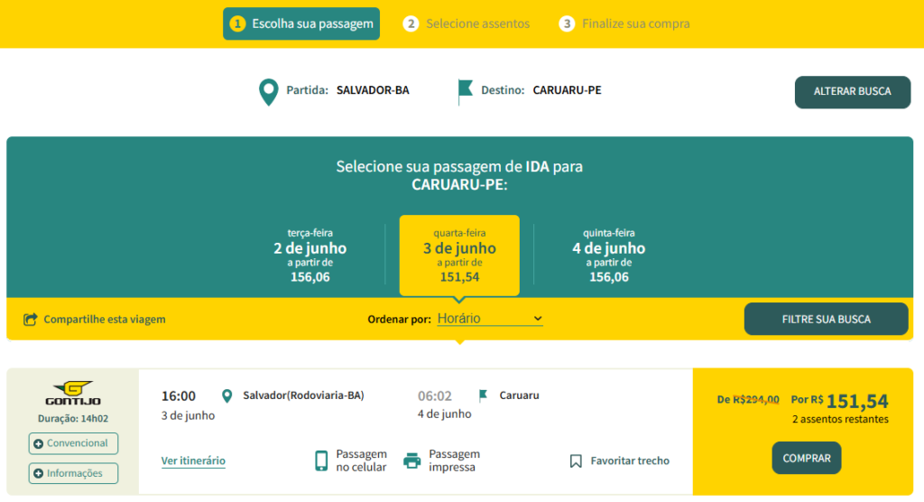 Garanta agora sua passagem antecipada com a Gontijo para os festejos juninos do Nordeste e viaje pagando menos 2 Captura de tela 2026 04 25 131511