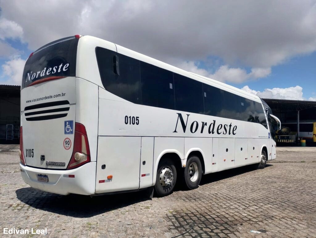 Viação Nordeste coloca em operação ônibus Paradiso G7 na linha Natal–Mossoró em meio à reconfiguração da frota 1 Viação Nordeste