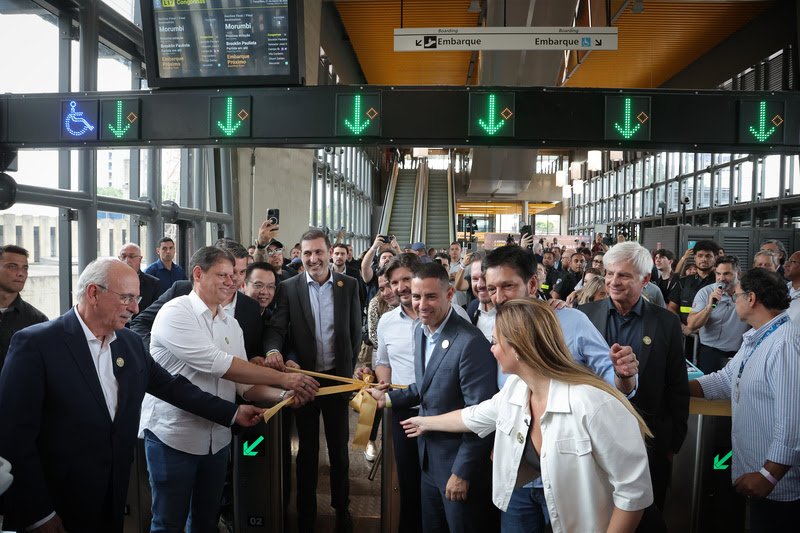 Linha 17-Ouro do Metrô de São Paulo é inaugurada com tecnologia da BYD e marca avanço da mobilidade sustentável no Brasil 5 BYD