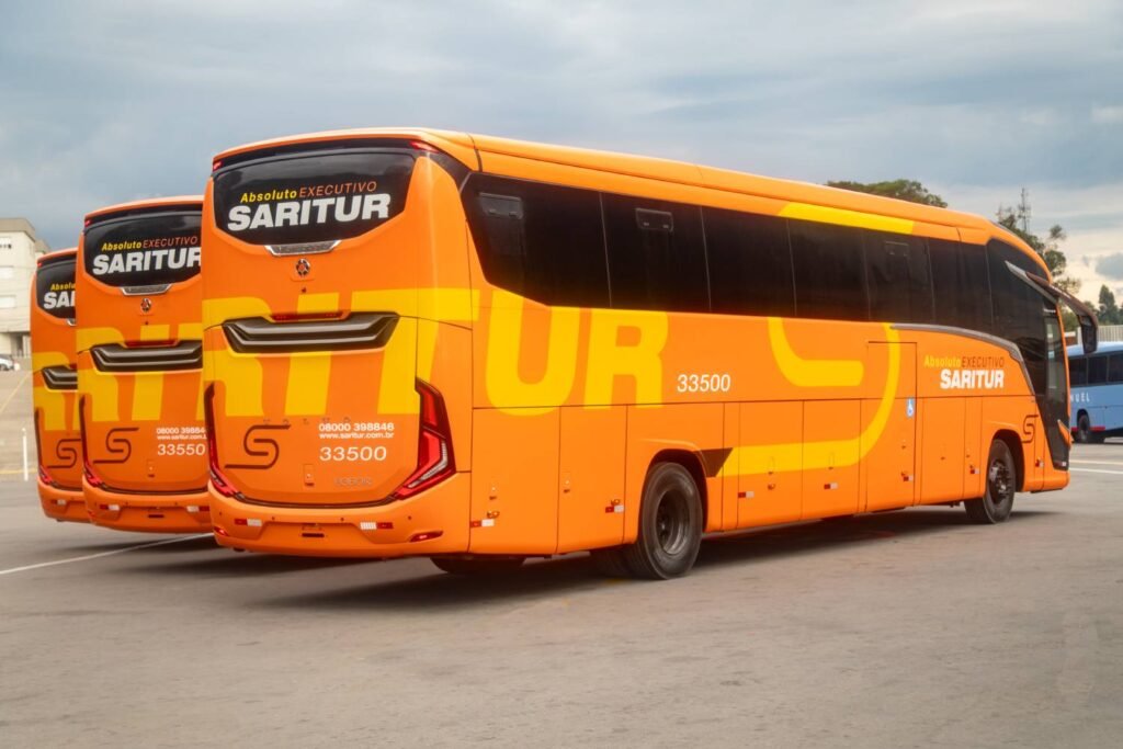 Marcopolo entrega primeiros ônibus Geração 8 para a Saritur e reforça presença em Minas Gerais 4 Marcopolo