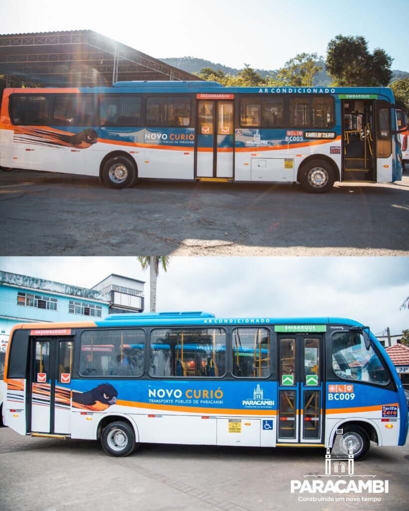 Paracambi lança “Novo Curió” e amplia modernização do transporte público com reforço ao Tarifa Zero 2 Paracambi
