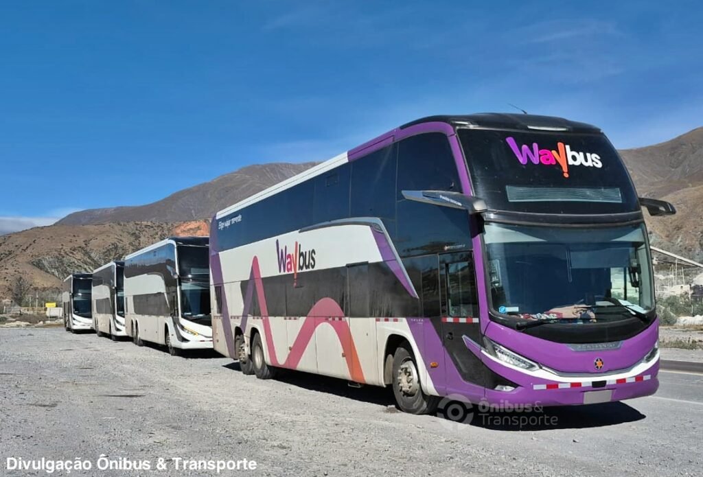 WayBus reforça frota no Peru com cinco novos Marcopolo Paradiso G8 Double Decker 5 WayBus