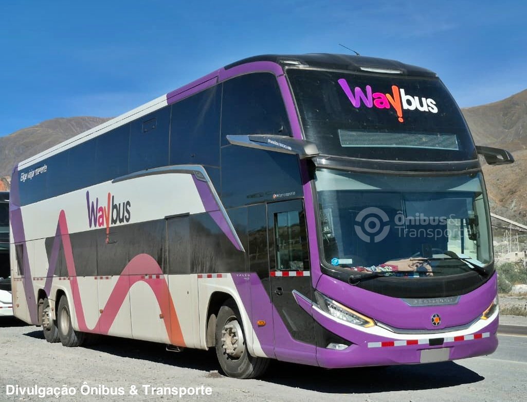 WayBus reforça frota no Peru com cinco novos Marcopolo Paradiso G8 Double Decker 6 WayBus