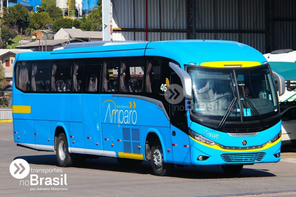 Viação Nossa Senhora do Amparo reforça frota em Maricá com ônibus Marcopolo Viaggio G8 900 0 Km 3 ae593322 3964 4f88 8ef0 867e276b062c 1