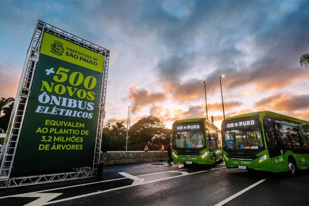 São Paulo entrega 500 ônibus elétricos de uma só vez e consolida a maior frota elétrica do transporte público brasileiro 4 São Paulo
