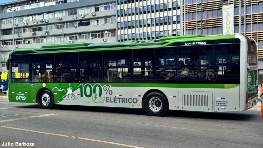 Distrito Federal coloca ônibus elétricos em operação e inicia nova fase da mobilidade sustentável 1 ônibus elétricos