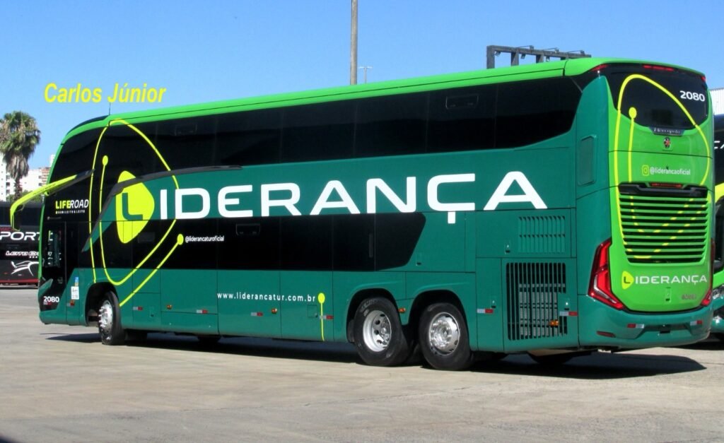 Liderança Turismo e Expresso Marly renovam frota com 15 novos ônibus Marcopolo G8 em Goiás 2 Liderança Turismo