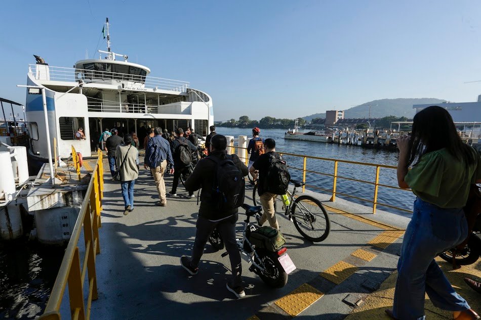 Estado do Rio cria regras para transporte de bicicletas nas barcas e proíbe embarque de ciclomotores e veículos autopropelidos 8 20260608 bicicletas nas barcas 0025