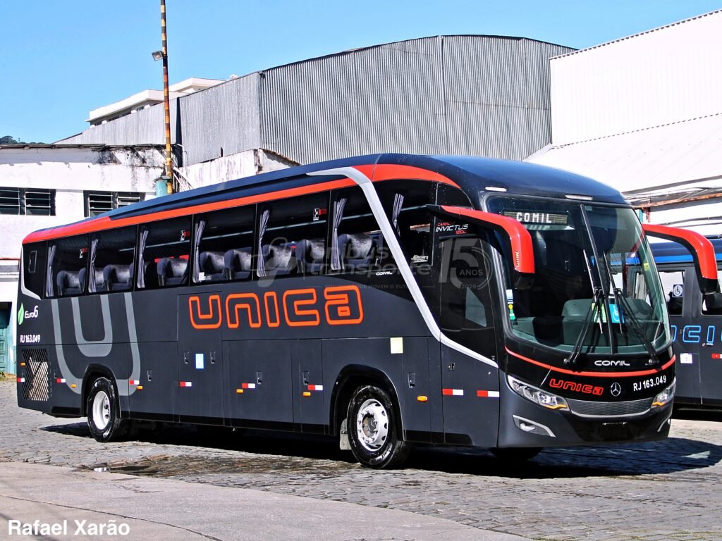 Transportes Única Petrópolis reforça frota com novos Comil Invictus 1200 equipados com tecnologia Euro 6 1 Transportes Única Petrópolis