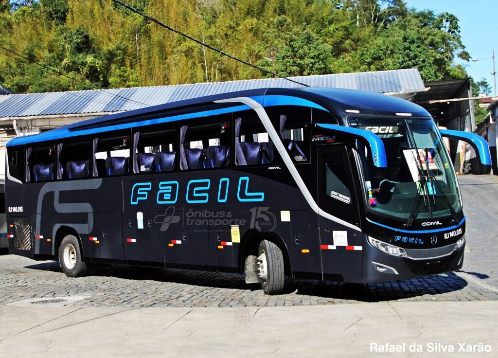 Novos ônibus Comil Invictus 1200 são entregues à Fácil Transportes em Petrópolis 3 Fácil
