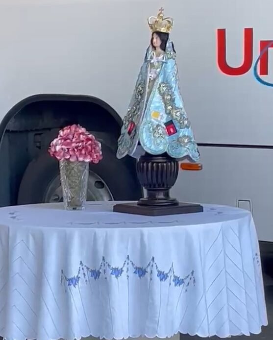 Grupo A.Cândido recebe imagem peregrina de Nossa Senhora das Neves em celebração marcada por fé e bênçãos