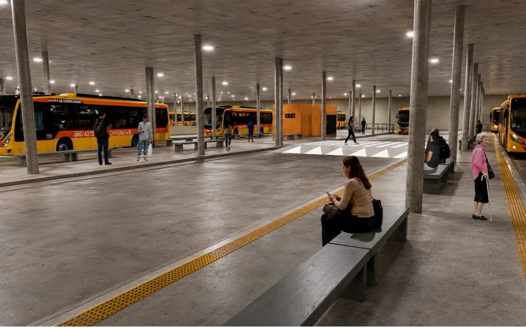 Mais integracao e conforto com o novo Terminal Intermodal de Campo Gran 🚍🗓️ A @infra.rio e e1783896782844