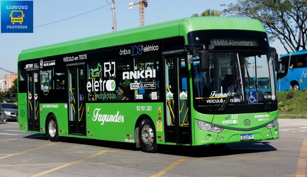 Ônibus elétrico começa a operar na linha Niterói x Alcântara em teste inédito no transporte intermunicipal do Rio de Janeiro 6 ônibus elétrico