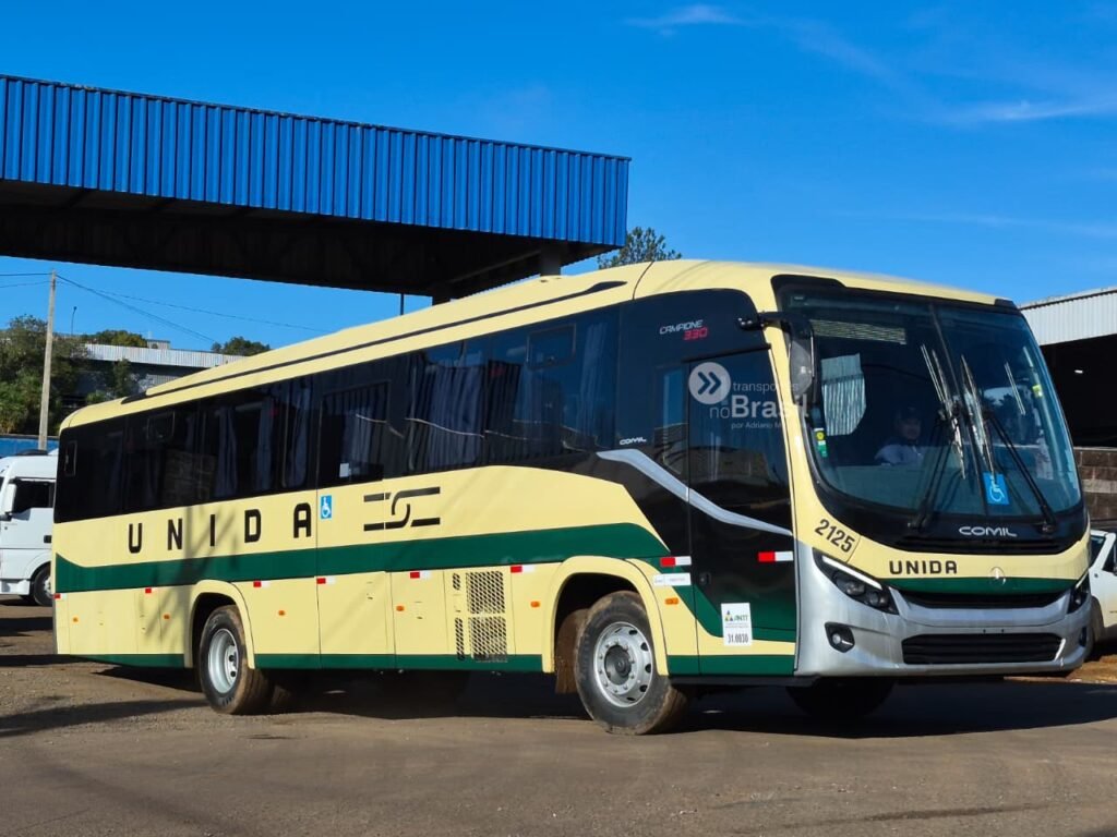 Unida Mansur & Filhos incorpora inédito Comil Campione 330 e reforça modernização da frota 1 Unida