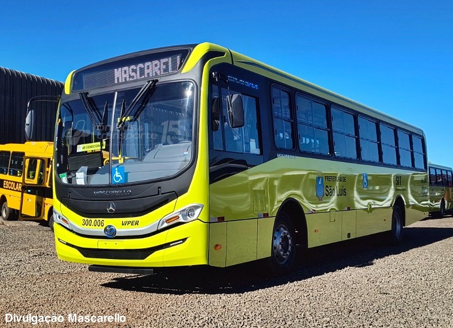 Viper Transporte recebe 15 novos ônibus Mascarello GranVia para renovar frota de São Luís