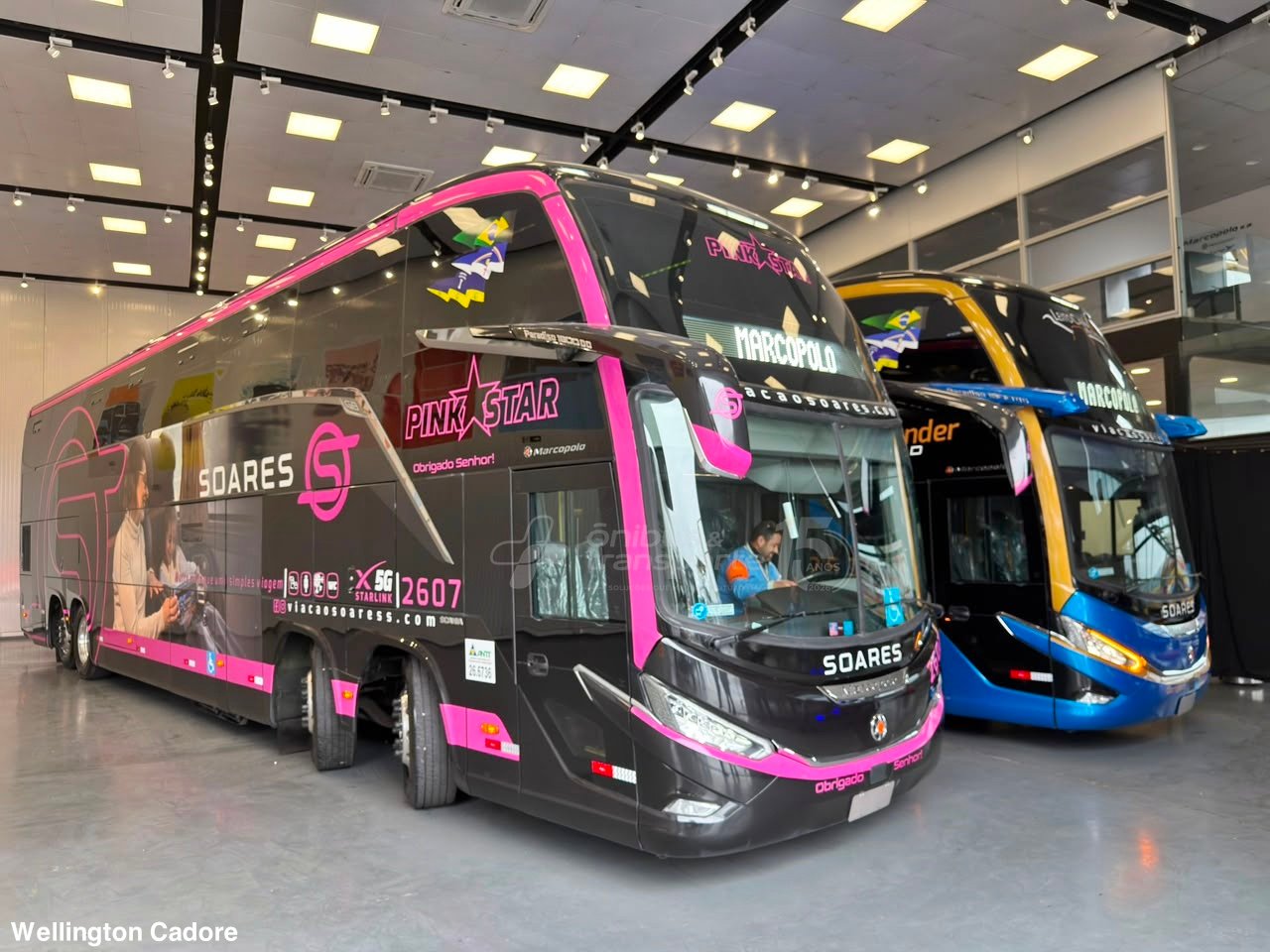 Viação Soares incorpora quatro Marcopolo Paradiso G8 1800 DD com chassis Scania