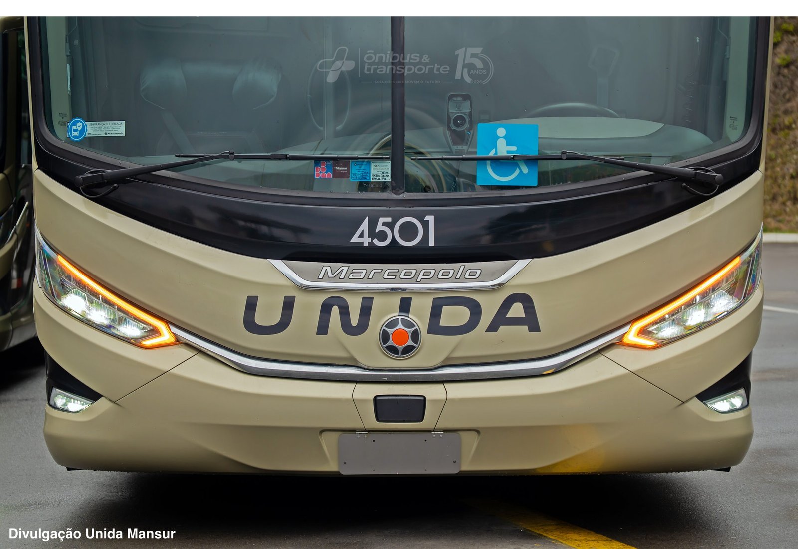 EXCLUSIVO: Unida estreia no segmento Double Decker com dois Marcopolo Paradiso G8 1800 DD sobre chassis Scania K500C 8×2
